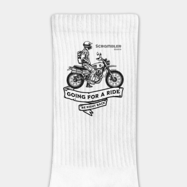 Scrambler Motorcycle Art | Retro Off-Road Design by monsalveautos