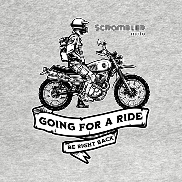 Scrambler Motorcycle Art | Retro Off-Road Design by monsalveautos