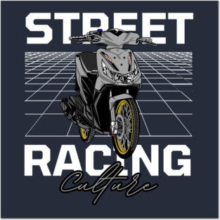 street racing Posters and Art