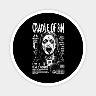 CRADLE OF SIN Magnet