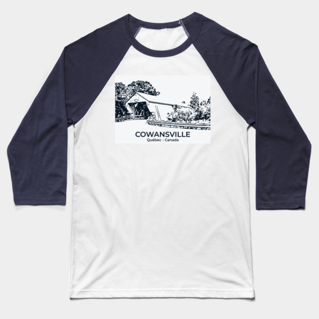 Cowansville - Québec Baseball T-Shirt by Lakeric