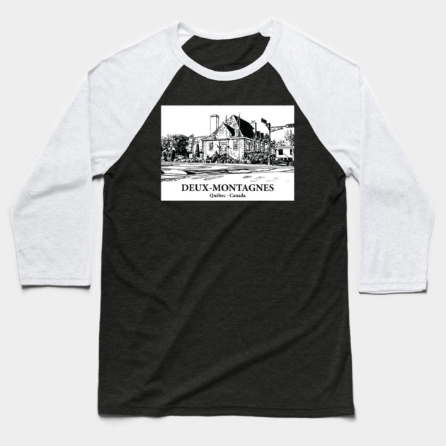 Deux-Montagnes - Québec Baseball T-Shirt by Lakeric