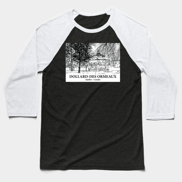 Dollard-Des Ormeaux - Québec Baseball T-Shirt by Lakeric