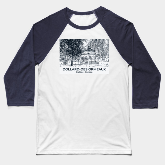 Dollard-Des Ormeaux - Québec Baseball T-Shirt by Lakeric