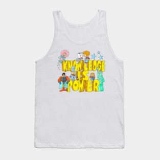 Knowledge is Power Tank Top