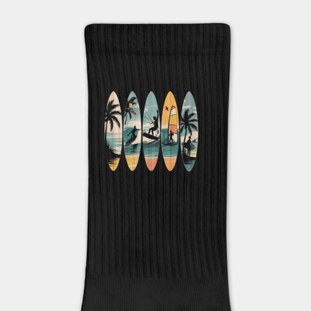 Colorful Surfboard Men Women Kids Surfing Surfer Surfboard by ism's Store