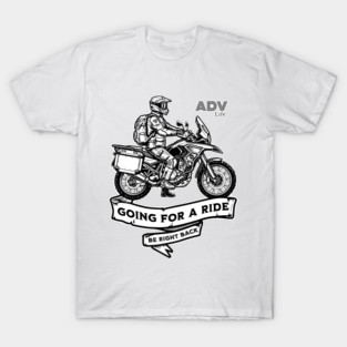 Adventure Motorcycle | Off-Road Design T-Shirt