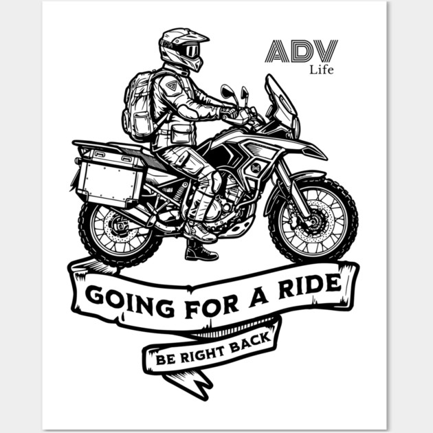 Adventure Motorcycle | Off-Road Design Wall Art by monsalveautos