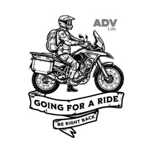 Adventure Motorcycle | Off-Road Design T-Shirt