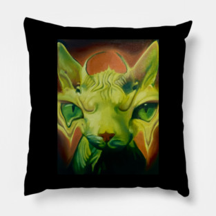 Melting Sphinx Pillow