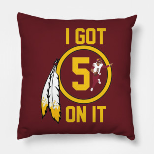I Got 5 On It – Jayden Daniels Tribute Tee Pillow