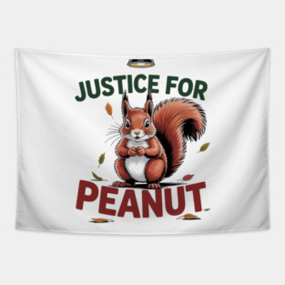 Justice-For-Peanut Tapestry