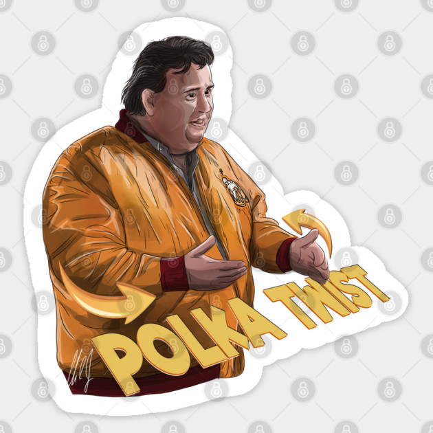 Home Alone: Polka Twist Sticker by 51Deesigns