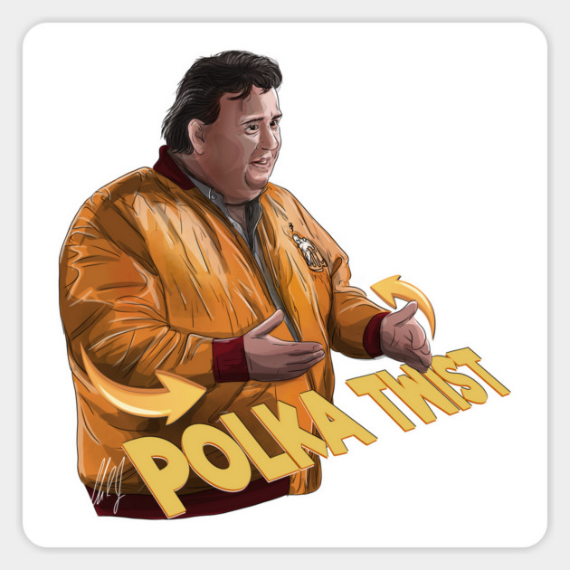 Home Alone: Polka Twist Magnet by 51Deesigns