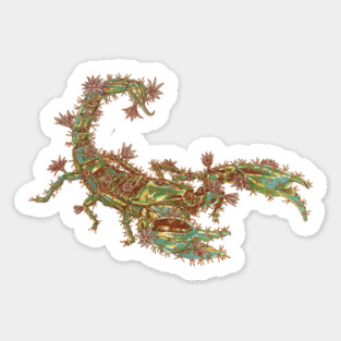 Scorpion Cactus Sticker