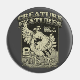 Creature Features 1971 Pin