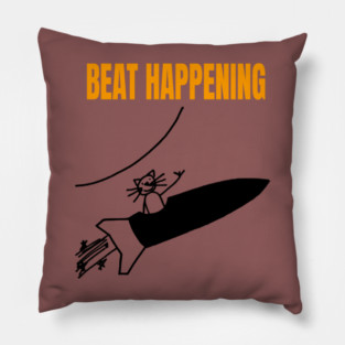 Beat happening Pillow