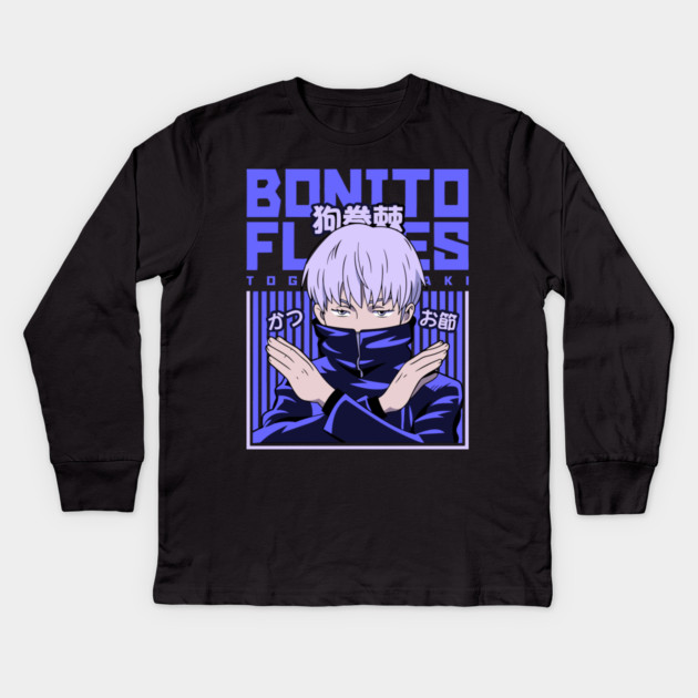 Toge Inumaki - Jujutsu Kaisen Kids Long Sleeve T-Shirt by Otaku Vibes