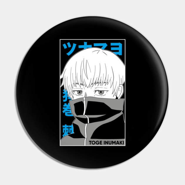Jujutsu Kaisen Toge Inumaki Pin by Otaku Vibes