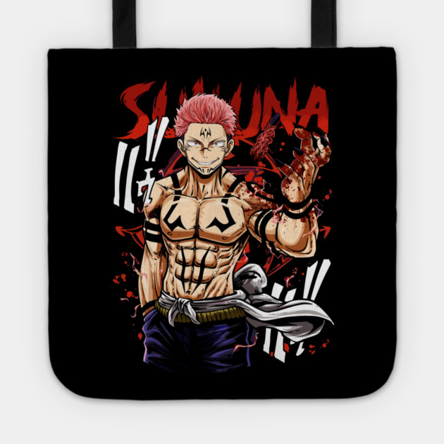 Jujutsu Kaisen Sukuna King of Curses Tote by Otaku Vibes
