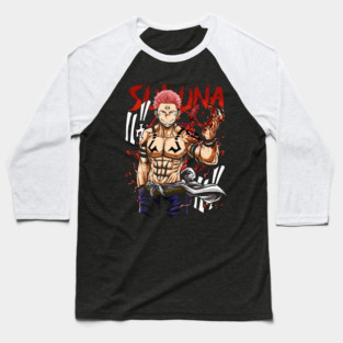 Jujutsu Kaisen Sukuna King of Curses Baseball T-Shirt
