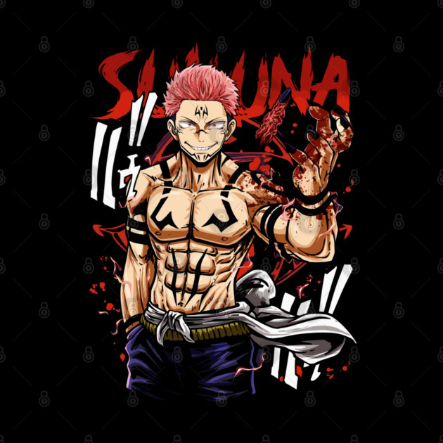 Jujutsu Kaisen Sukuna King of Curses by Otaku Vibes