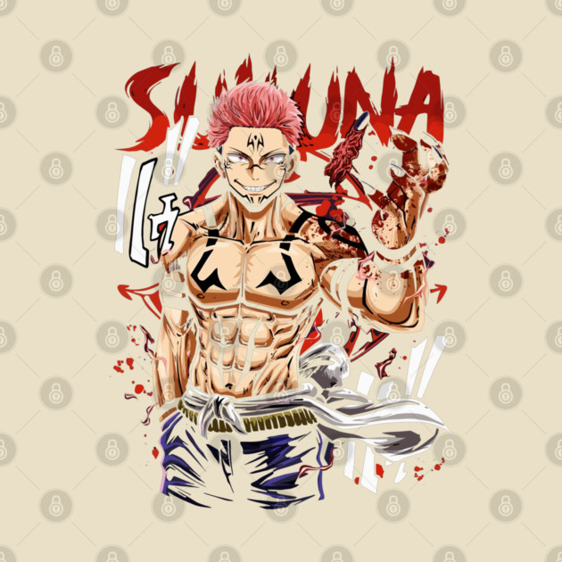 Jujutsu Kaisen Sukuna King of Curses by Otaku Vibes