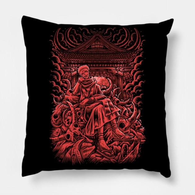 Jujutsu Kaisen Sukuna Domain Expansion Pillow by Otaku Vibes