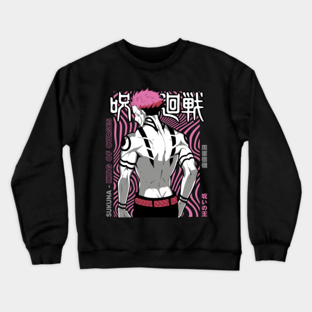 Sukuna - Jujutsu Kaisen Cool Design Crewneck Sweatshirt by Otaku Vibes