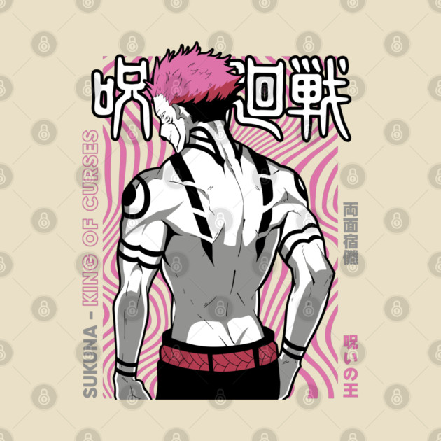 Sukuna - Jujutsu Kaisen Cool Design by Otaku Vibes