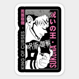 Sukuna King of Curses - Jujutsu Kaisen Magnet