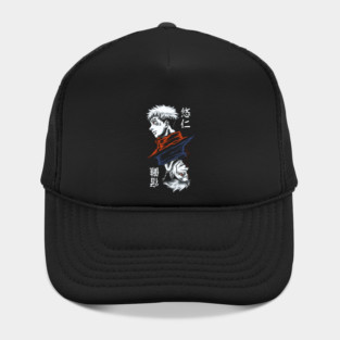 Jujutsu Kaisen Sukuna and Itadori Split Form Hat