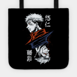 Jujutsu Kaisen Sukuna and Itadori Split Form Tote