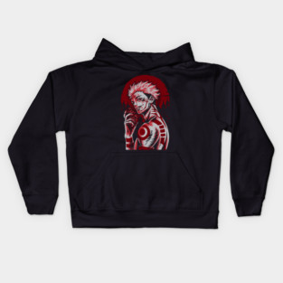 Jujutsu Kaisen Sukuna King Returns Art Kids Hoodie