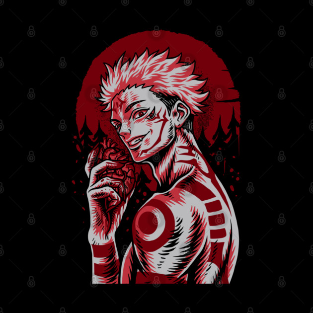 Jujutsu Kaisen Sukuna King Returns Art by Otaku Vibes