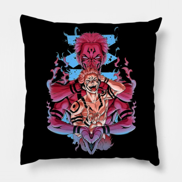 Sukuna Domain Expansion - Jujutsu Kaisen Pillow by Otaku Vibes