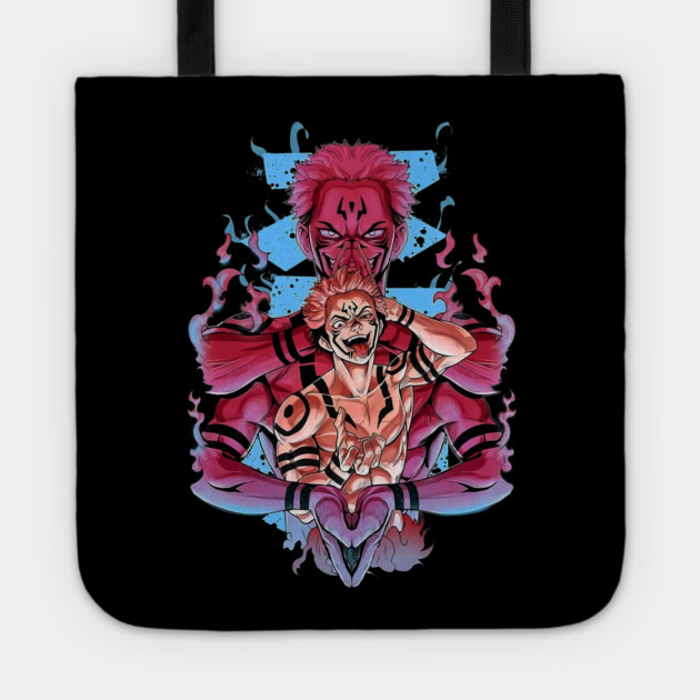 Sukuna Domain Expansion - Jujutsu Kaisen Tote by Otaku Vibes