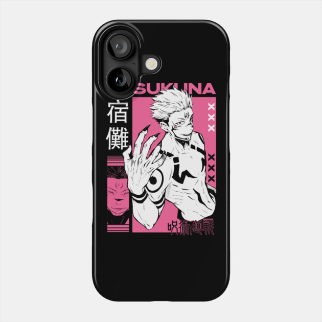 Jujutsu Kaisen - Sukuna King of Curses Phone Case by Otaku Vibes