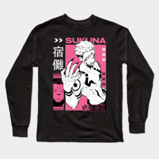 Jujutsu Kaisen - Sukuna King of Curses Long Sleeve T-Shirt