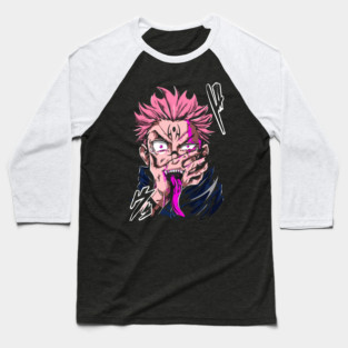 Jujutsu Kaisen Sukuna Evil Smile Baseball T-Shirt