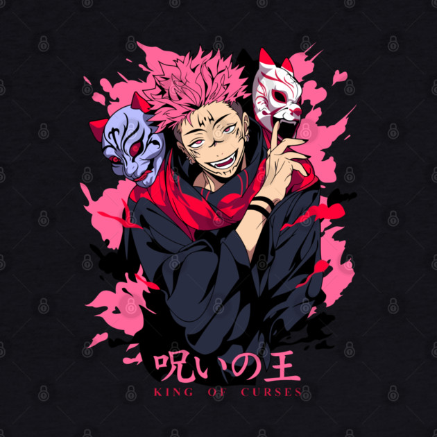 Sukuna King of Curses Cool Design by Otaku Vibes