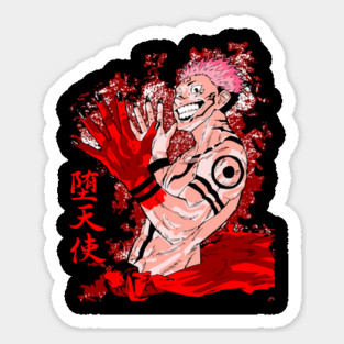 Sukuna King of Curses in Blood -Jujutsu Kaisen Magnet