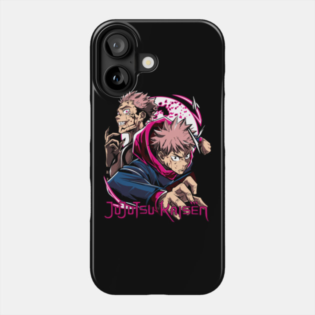 Jujutsu Kaisen Sukuna vs Itadori Phone Case by Otaku Vibes