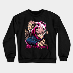 Jujutsu Kaisen Sukuna vs Itadori Crewneck Sweatshirt