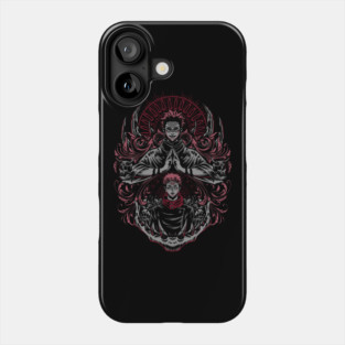 Jujutsu Kaisen Sukuna Domain Expansion Art Phone Case