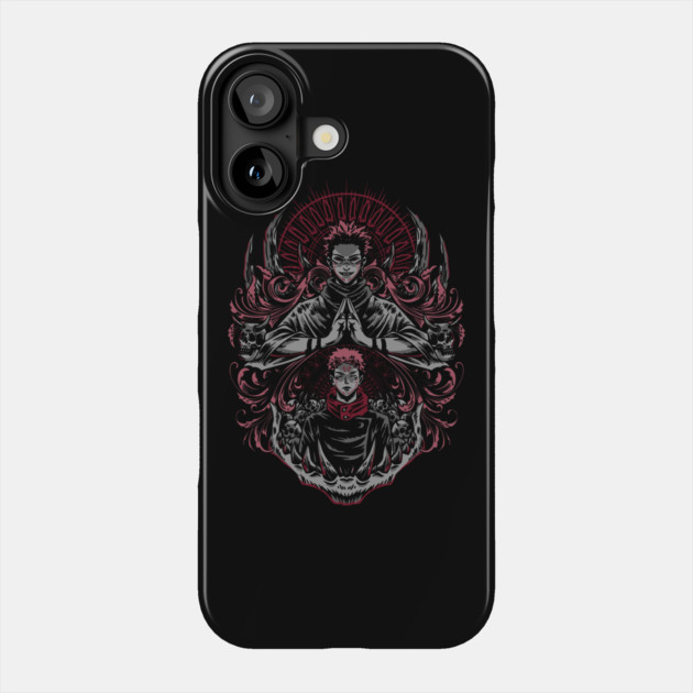 Jujutsu Kaisen Sukuna Domain Expansion Art Phone Case by Otaku Vibes