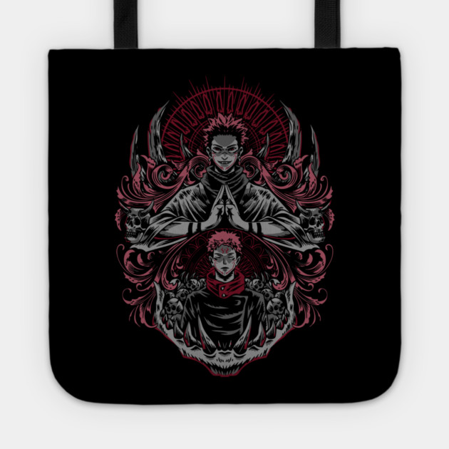 Jujutsu Kaisen Sukuna Domain Expansion Art Tote by Otaku Vibes