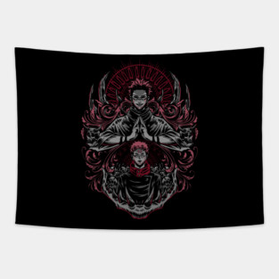 Jujutsu Kaisen Sukuna Domain Expansion Art Tapestry