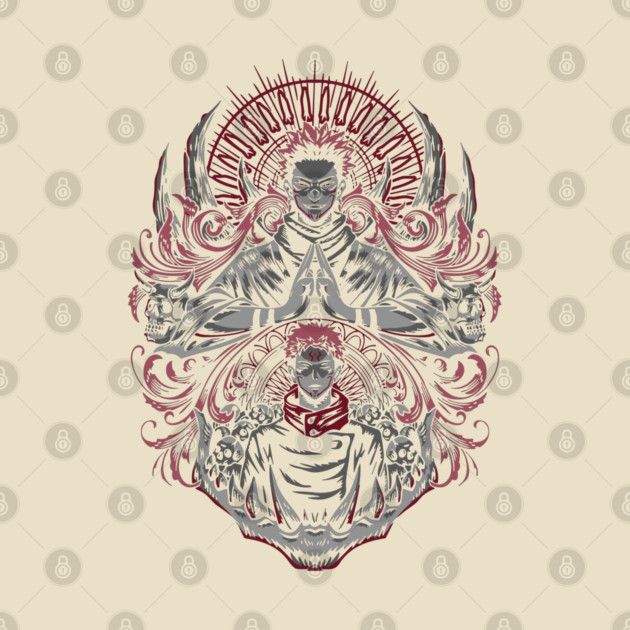 Jujutsu Kaisen Sukuna Domain Expansion Art by Otaku Vibes