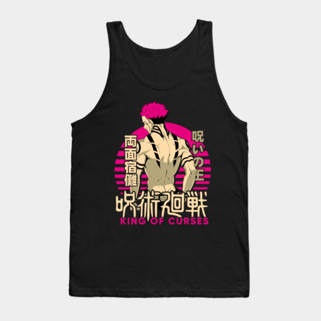 Sukuna -Jujutsu Kaisen Tank Top by Otaku Vibes
